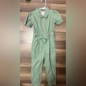Vince Camuto Olive Green Jumpsuit Toddler